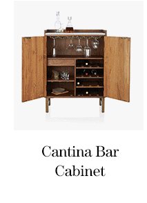 Cantina bar cabinet