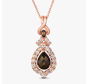 Le Vian Chocolate Quartz Necklace