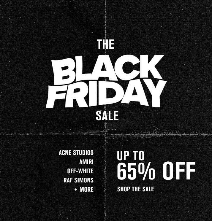 acne studios black friday sale