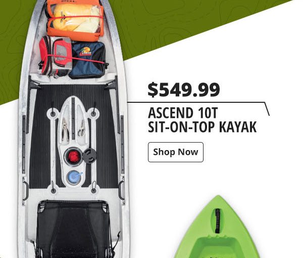 Ascend 10T Sit-on-top Kayak