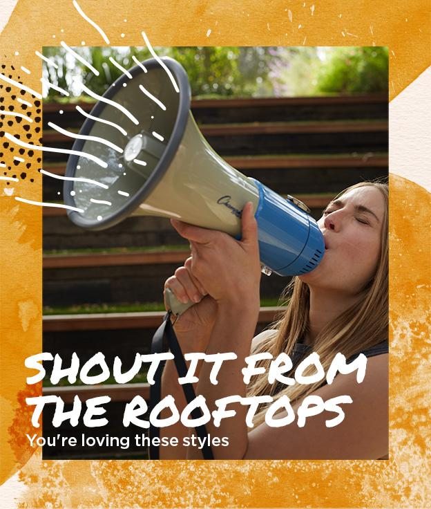 Shout it from the Rooftops