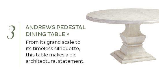 Andrews Pedestal Dining Table