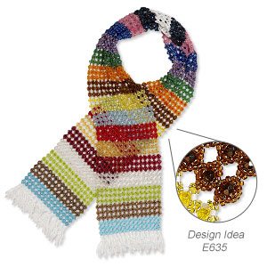Make Your Own Embellished Scarves and Scarf Necklaces