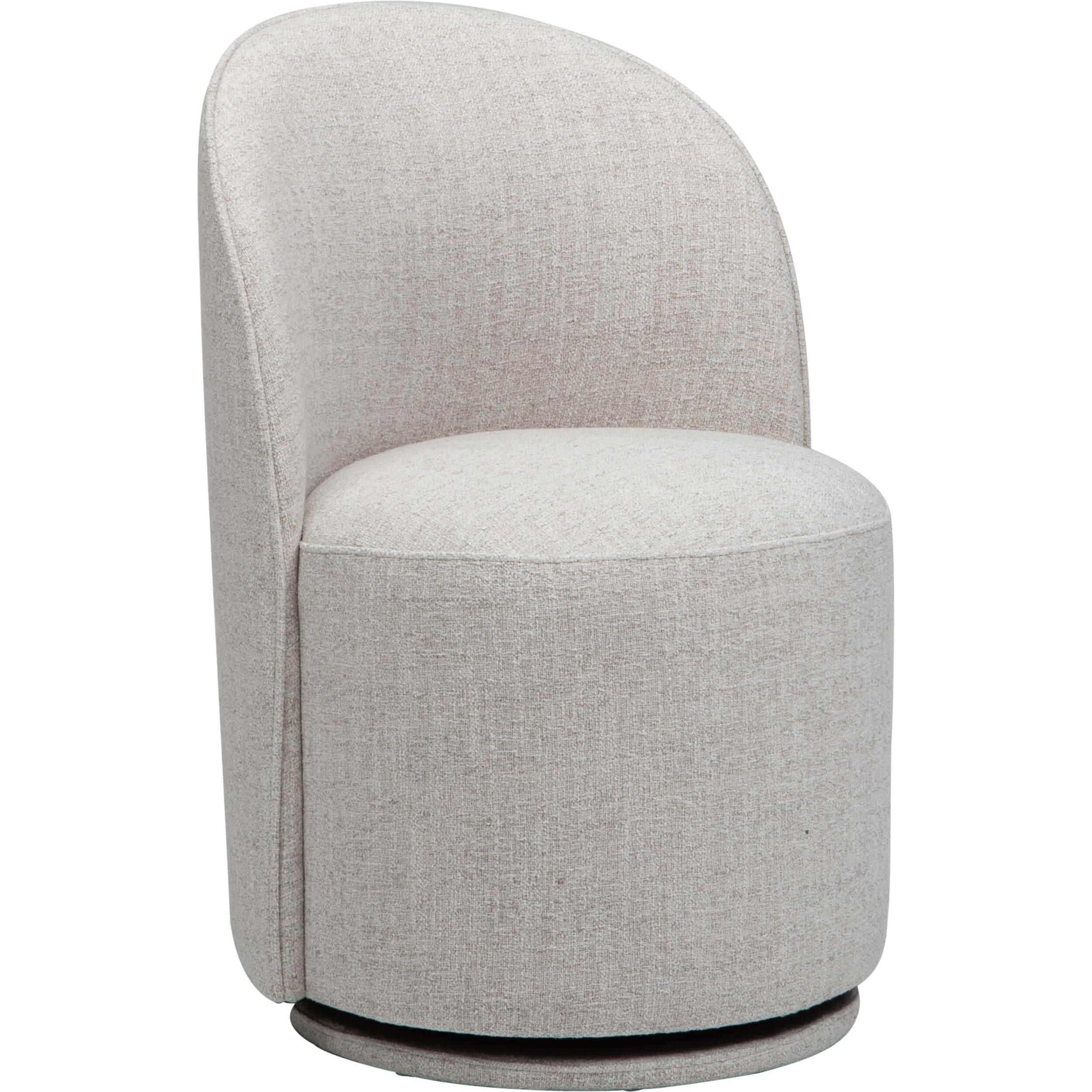 Image of Rory Swivel Dining Chair, Nathan Wheat, Set of 2