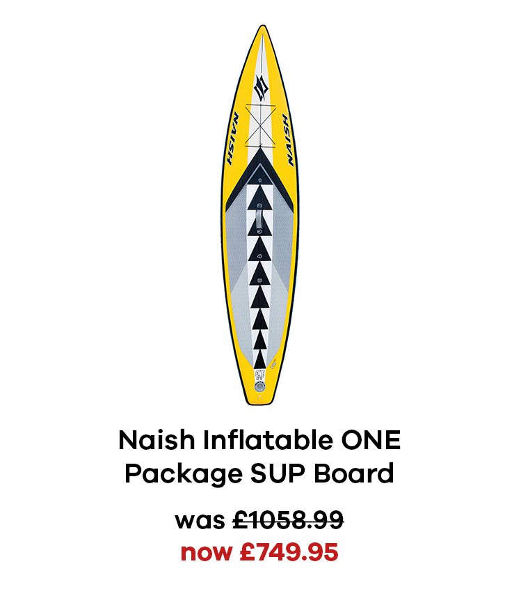 Naish Inflatable ONE Package SUP Board