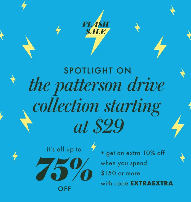 everything is up to 75% off in our flash sale - kate spade surprise Email  Archive
