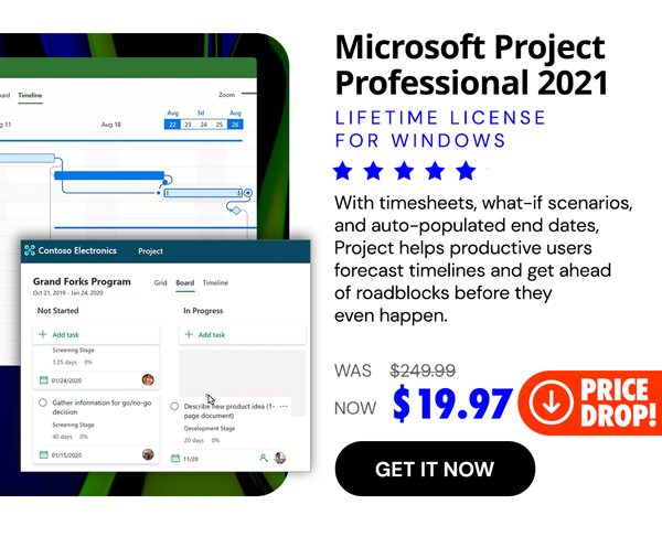 Microsoft Project Professional 2021 for Windows