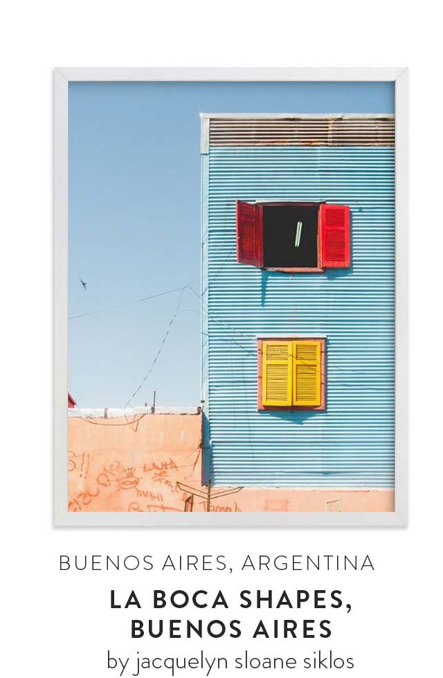  La Boca Shapes Buenos Aires by Jacquelyn Sloane Siklos