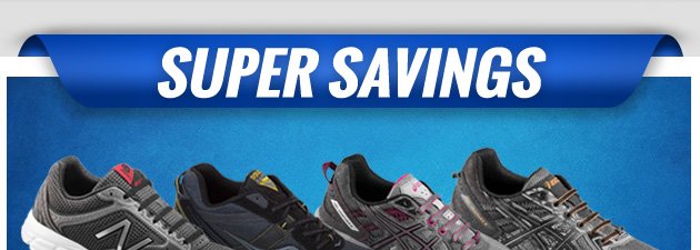 Super Savings | Up to 40% off Running Shoes | Ends Sunday, June 17, 2018