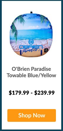 O'Brien Paradise Towable Blue/Yellow - Shop Now