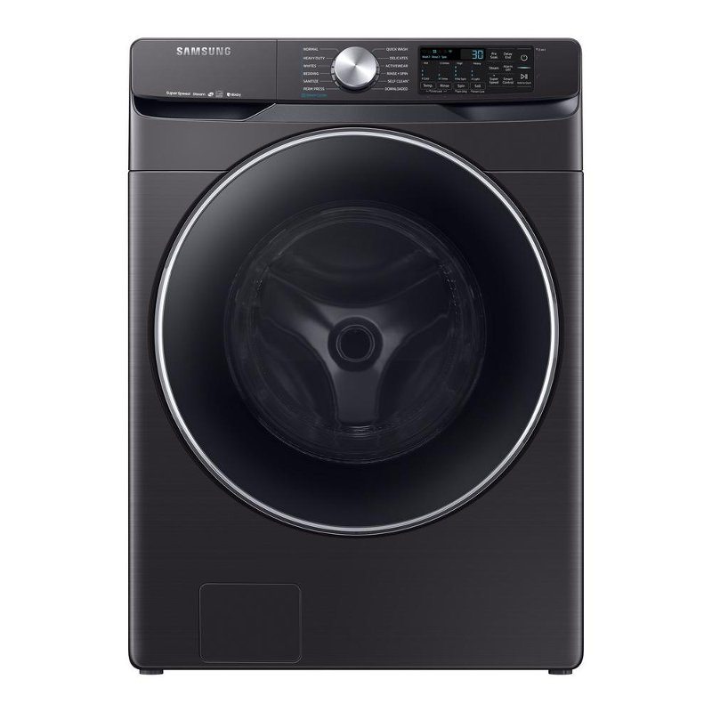 Samsung Super Speed Front Load Washer - 4.5 cu. ft. Black Stainless