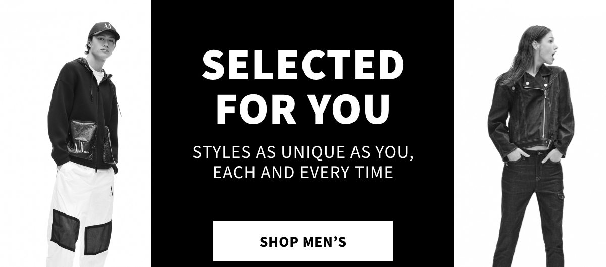  A|X SELECTED FOR YOU - Men's Selection