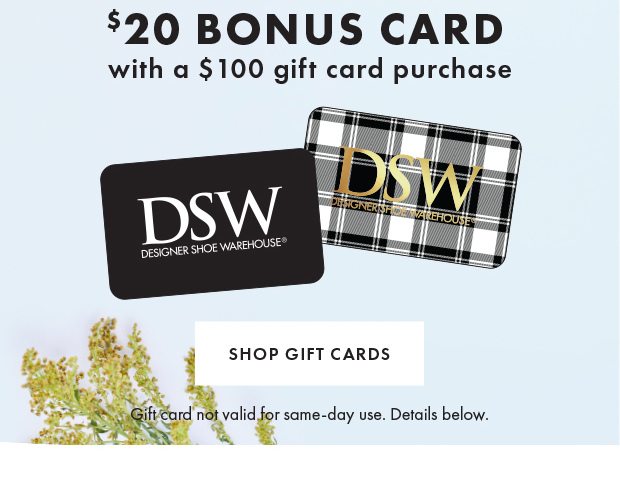 SHOP GIFT CARDS