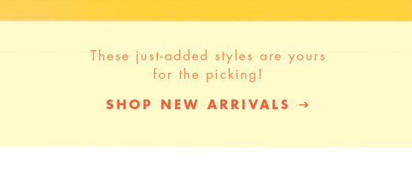 Shop all new arrivals.