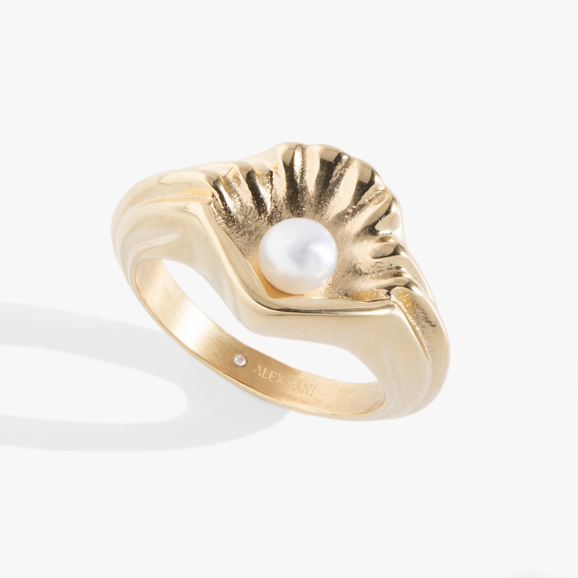 Image of Scallop Seashell Ring