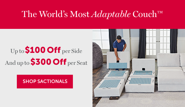 The World's Most Adaptable Couch | SHOP SACTIONALS