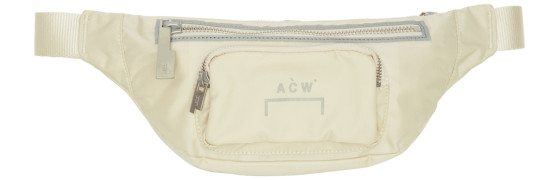 A-Cold-Wall* - Off White Nylon Body Bag