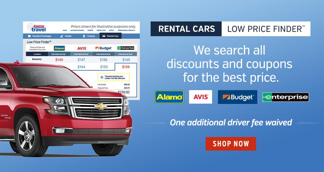 Rental Cars Low Price Finder. We Search All Discounts and Coupons for the Best Price. Shop Now.