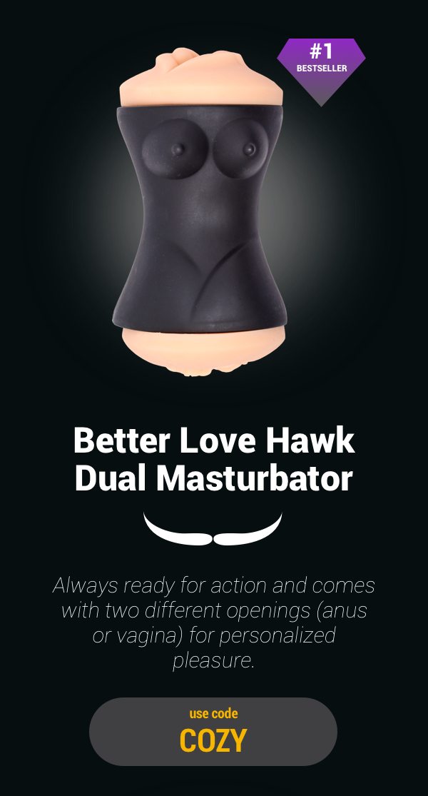 Hawk Dual Masturbator 60% Off.