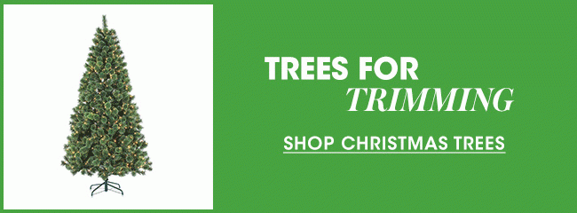 SHOP CHRISTMAS TREES