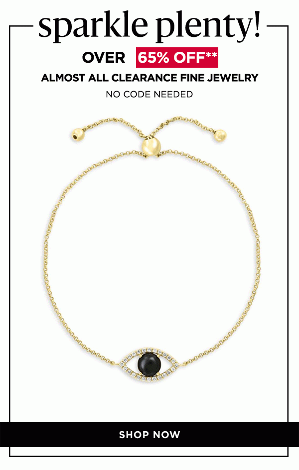 clearance fine jewelry
