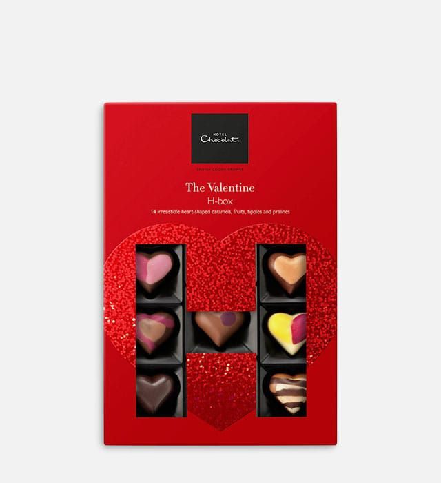 Hotel Chocolat Valentine Chocolates H-Box