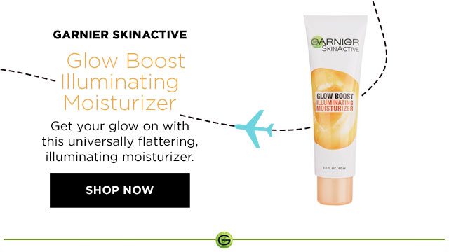 GARNIER SKINACTIVE - Glow Boost Illuminating Moisturizer - Get your glow on with this universally flattering, illuminating moisturizer. - SHOP NOW