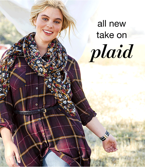 all new take on plaid