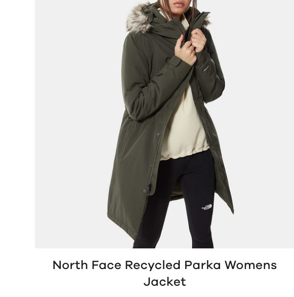 North Face Recycled Zaneck Parka Womens Jacket
