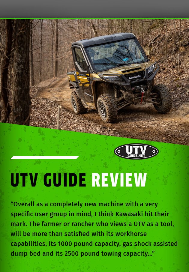 UTV GUIDE REVIEW