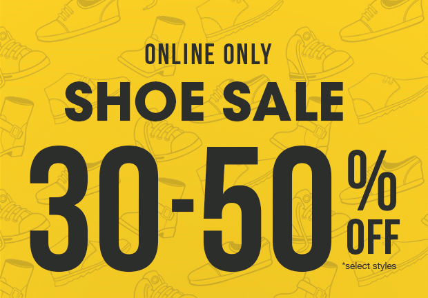 SHOE SALE 👟 30-50% Off | Online Only 
