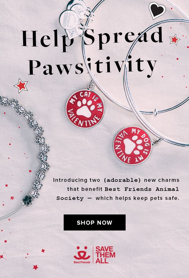 Shop these new charms that benefit Best Friends Animal Society.