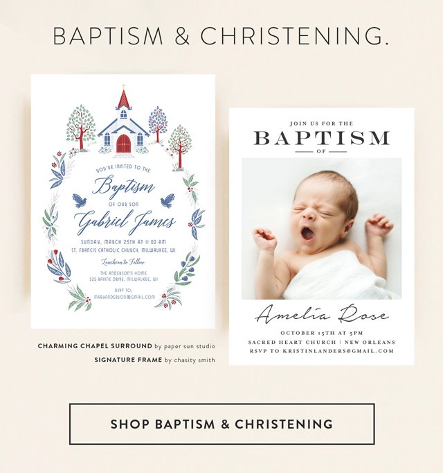 Shop Baptism & Christening