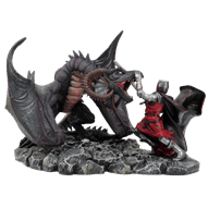 Dragon Slayer Statue