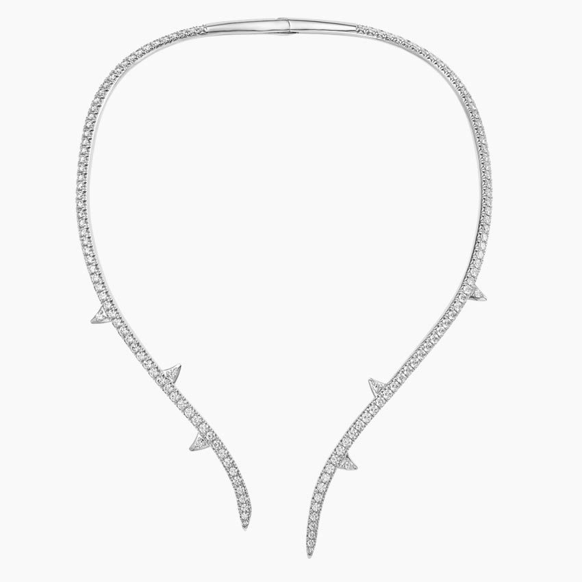 Logan Hollowell Briar Lab Diamond Collar Necklace