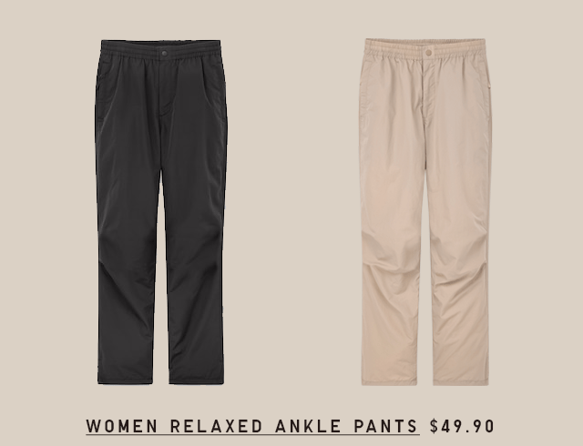 BODY3 PDP1 - WOMEN RELAXED ANKLE PANTS