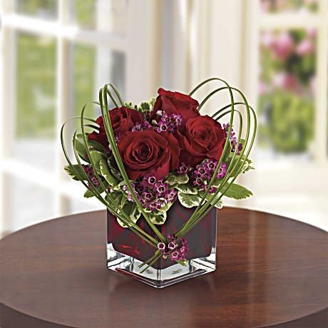 Teleflora's Sweet Thoughts Bouquet with Red Roses