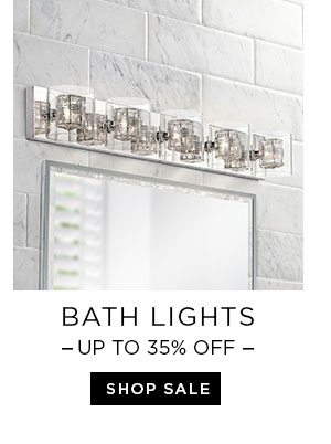 Bathroom Lights - Up To 35% Off - Shop Sale