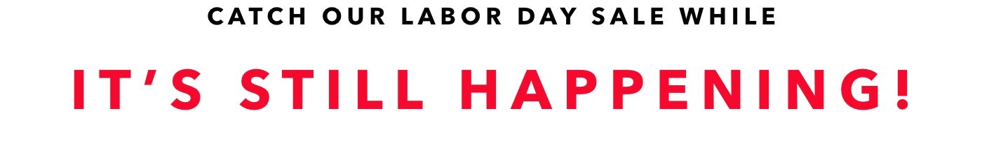 Hero - Labor Day Sale on Top Brands