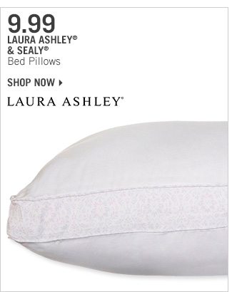 Shop 9.99 Laura Ashley & Sealy Bed Pillows