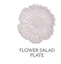 Flower Salad Plate