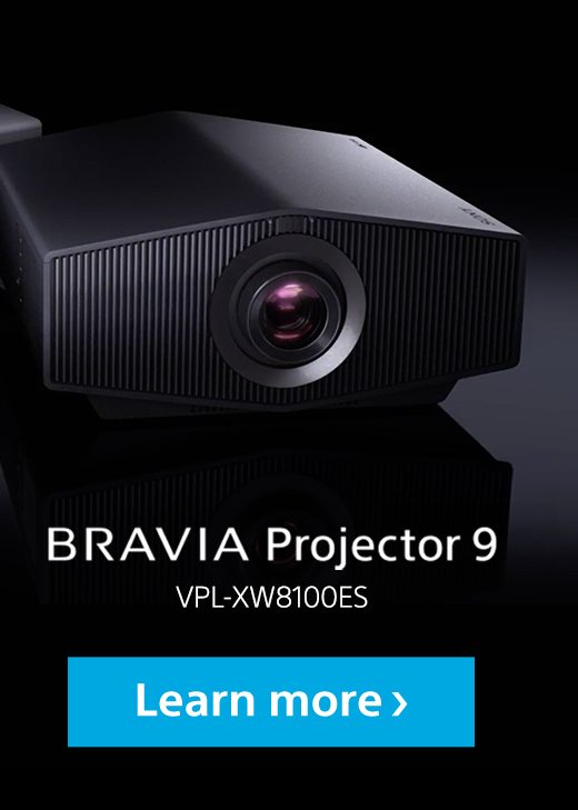 BRAVIA Projector 9 VPL-XW8100ES | Learn more