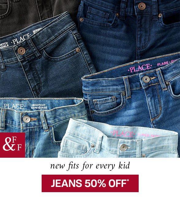 50% off Jeans