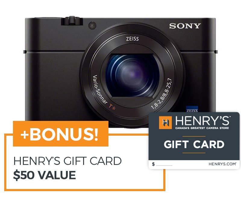 Sony RX100 III Compact Digital Camera