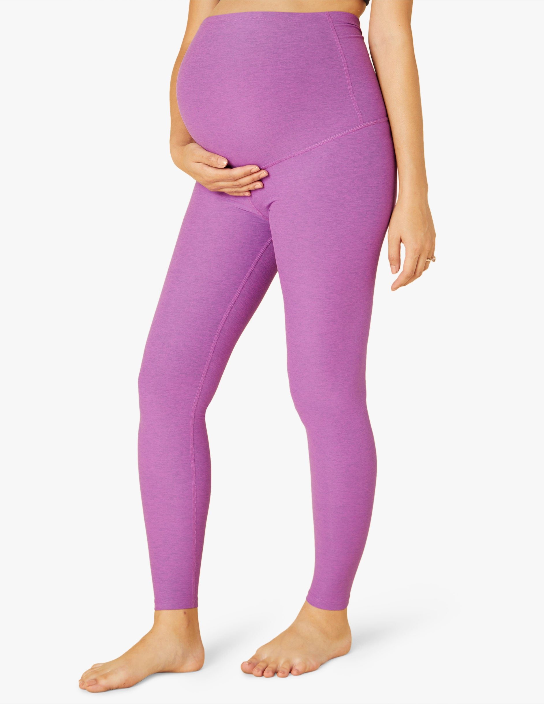 Image of Spacedye Love the Bump Midi Maternity Legging