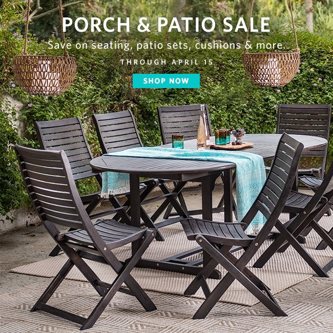 Porch Patio Sale Here To Cure Monday Blues Hayneedle Com