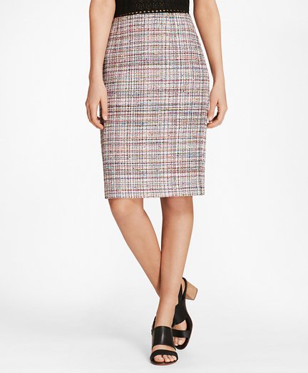 Tweed Pencil Skirt