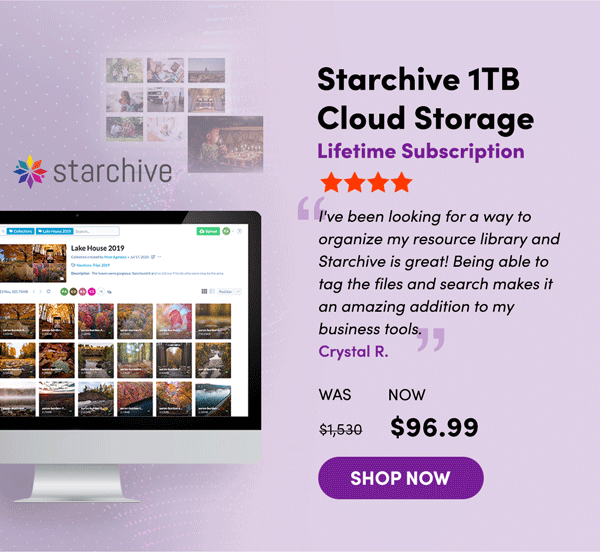 Starchive Lifetime Subscription | Shop Now