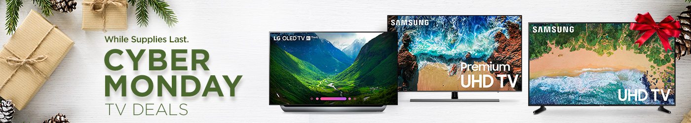 Cyber Monday TV Deals While supplies last.