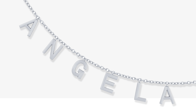 Letter Name Necklace